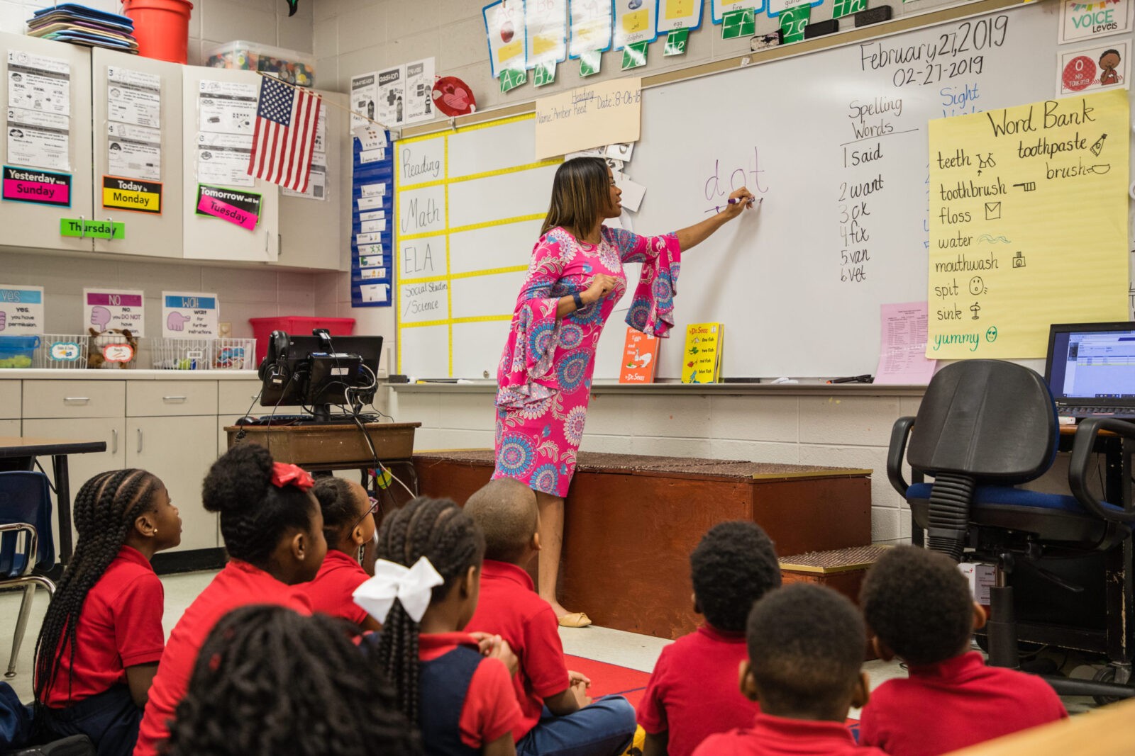 Ambria Reed, Classroom