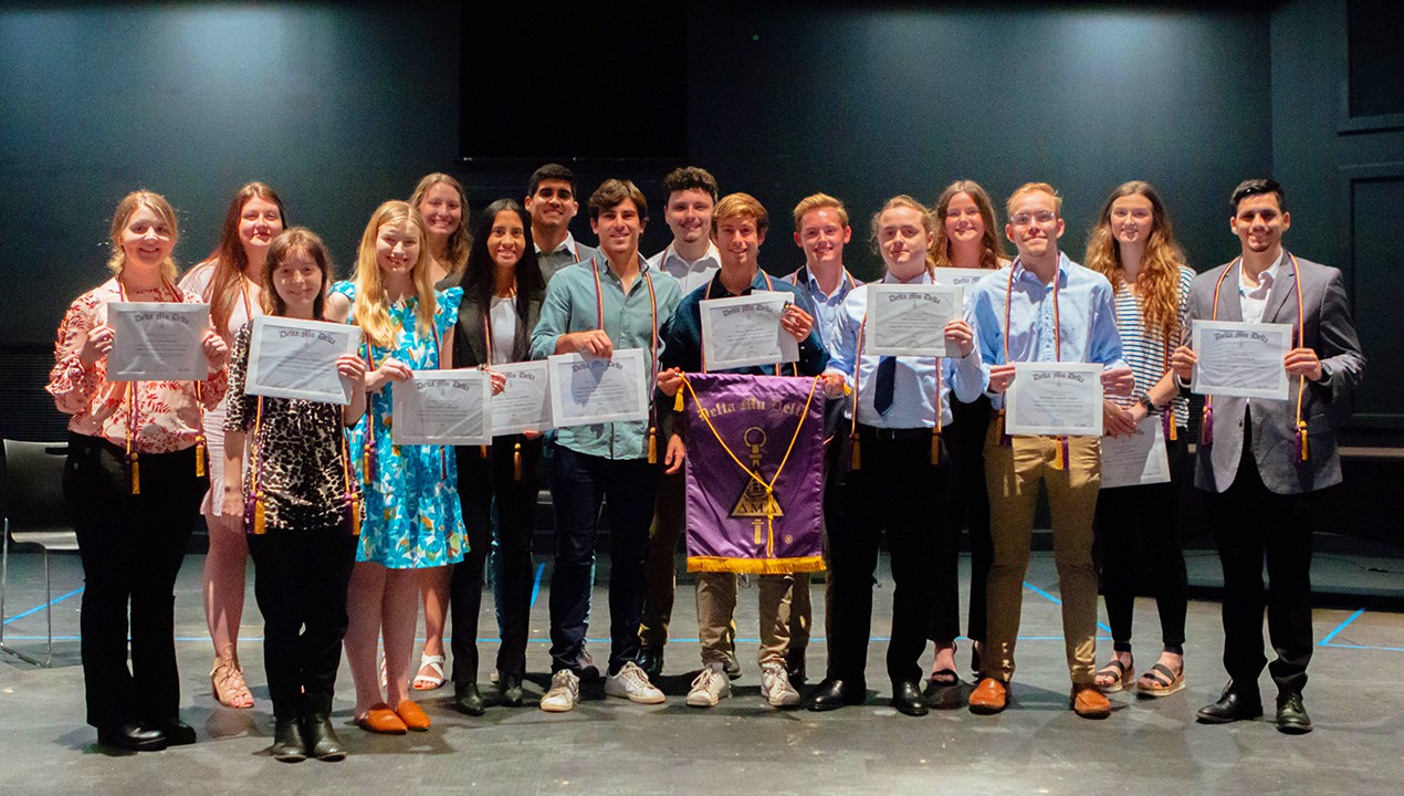 Delta Mu Delta Honor Society