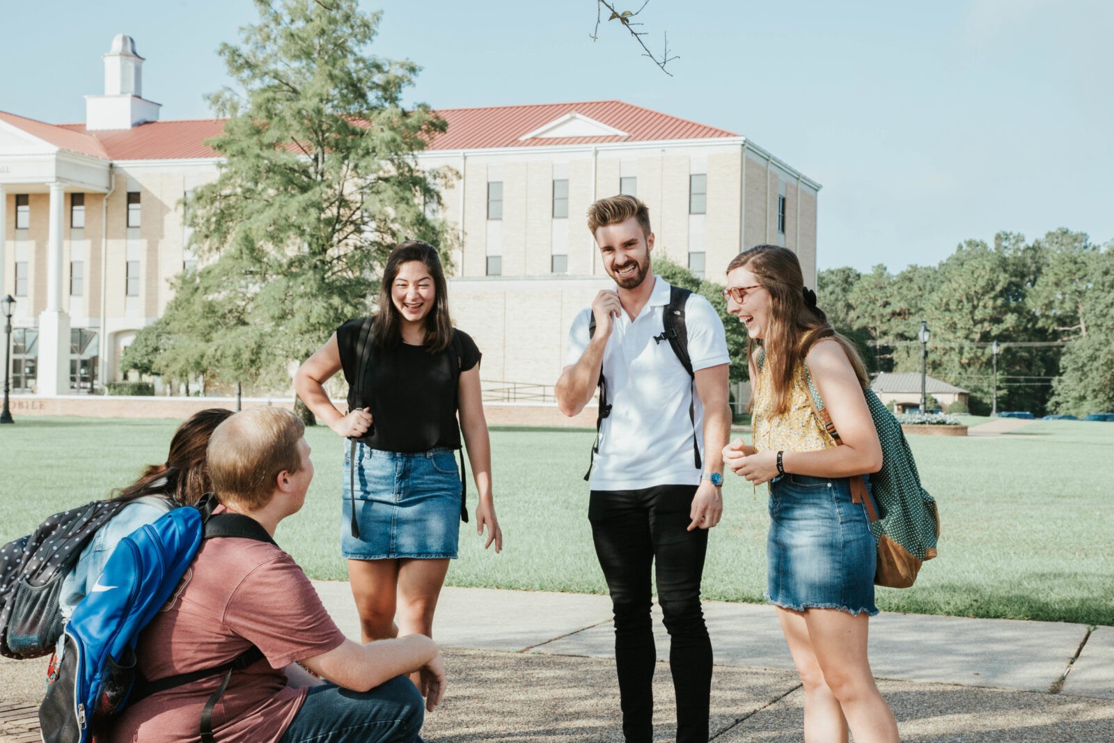Students Hanging out