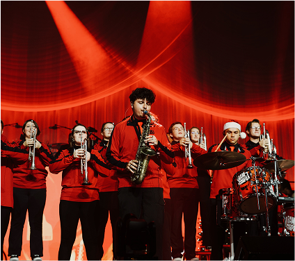 people playing instruments