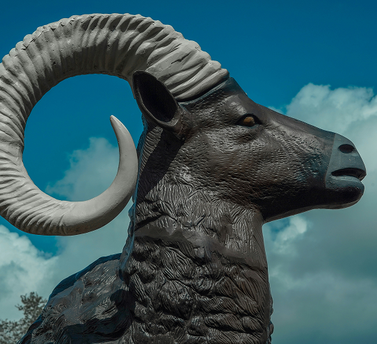 ram statue