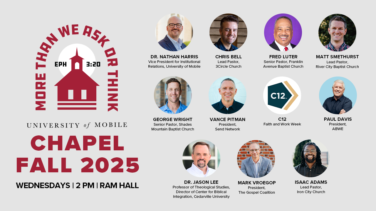 2025 chapel speakers brochure